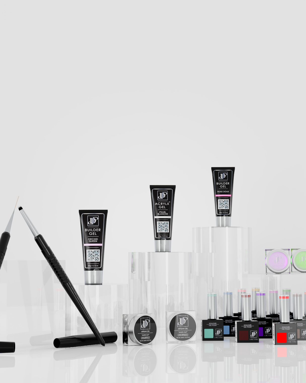JDP nail product kit and salon products